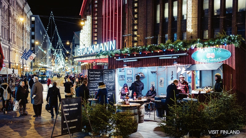 北欧のクリスマスマーケット 北欧旅行フィンツアー