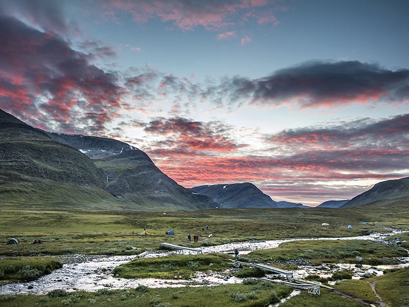 フェールラーベン クラシック 世界一美しいトレッキング10日間 北欧旅行フィンツアー